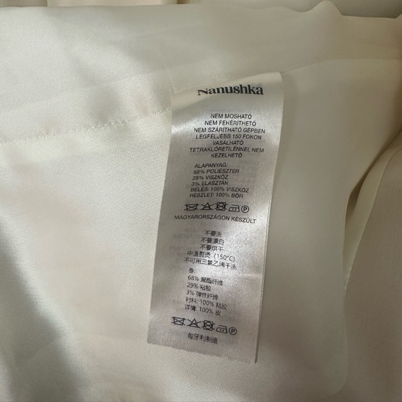 Nanushka ivory jacket blazer - Picture 5 of 7